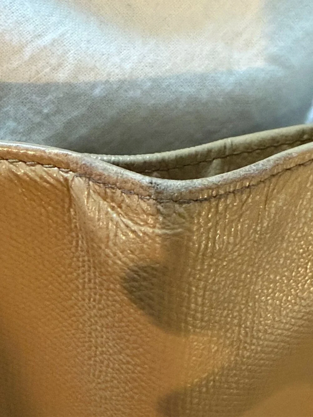 CoCo Chanel Yellow Gold Beige Wallet May 2007